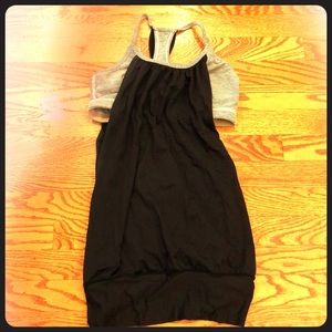 Lululemon athletic top with built in sports bra